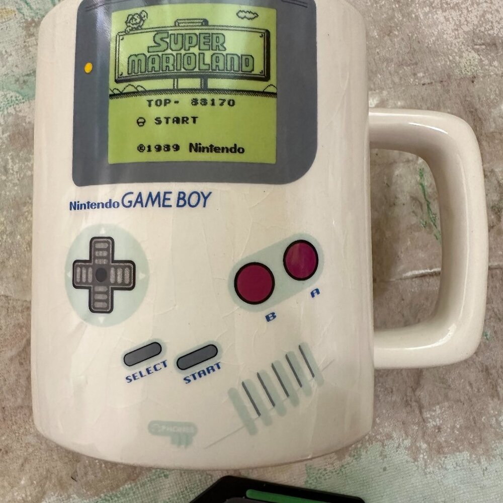 Nintendo Game Boy Super Mario Land Mug 2018 Paladone Cup Video Game Retro Gamer